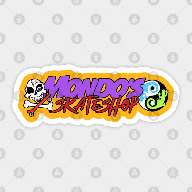 Mondo's Skateshop Sticker by Scruffy_Nerd